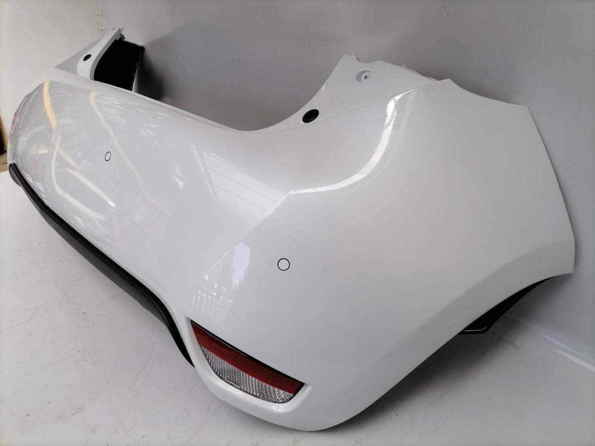 Renault Zoe original Stoßstange Stossfänger hinten TEQNC Weiß Bj.2017